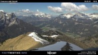 Archiv Foto Webcam Fassatal Buffaure - Vigo di Fassa 09:00