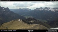 Archived image Webcam Fassatal Buffaure towards Vigo di Fassa 15:00