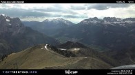 Archived image Webcam Fassatal Buffaure towards Vigo di Fassa 17:00
