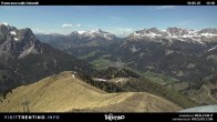 Archived image Webcam Fassatal Buffaure towards Vigo di Fassa 11:00