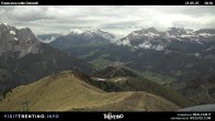 Archived image Webcam Fassatal Buffaure towards Vigo di Fassa 09:00