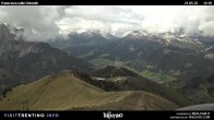 Archived image Webcam Fassatal Buffaure towards Vigo di Fassa 11:00