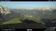 Archived image Webcam Fassatal Buffaure towards Vigo di Fassa 07:00