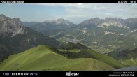 Archived image Webcam Fassatal Buffaure towards Vigo di Fassa 09:00