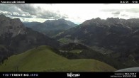 Archived image Webcam Fassatal Buffaure towards Vigo di Fassa 17:00
