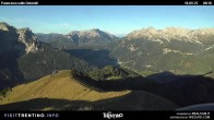 Archived image Webcam Fassatal Buffaure towards Vigo di Fassa 07:00