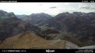 Archived image Webcam Fassatal Buffaure towards Vigo di Fassa 13:00