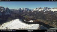 Archived image Webcam Fassatal Buffaure towards Vigo di Fassa 09:00