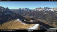 Archived image Webcam Fassatal Buffaure towards Vigo di Fassa 09:00