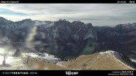 Archiv Foto Webcam Col de Valvacin und Catinaccio 09:00