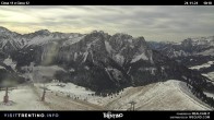 Archiv Foto Webcam Col de Valvacin und Catinaccio 09:00