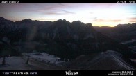 Archiv Foto Webcam Col de Valvacin und Catinaccio 17:00