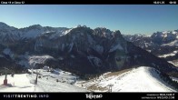 Archiv Foto Webcam Col de Valvacin und Catinaccio 09:00