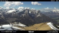 Archiv Foto Webcam Col de Valvacin und Catinaccio 09:00