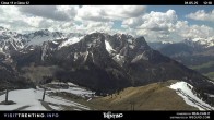 Archiv Foto Webcam Col de Valvacin und Catinaccio 11:00