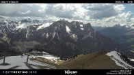 Archiv Foto Webcam Col de Valvacin und Catinaccio 13:00