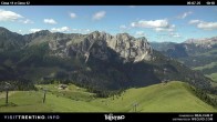 Archiv Foto Webcam Col de Valvacin und Catinaccio 09:00