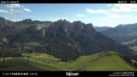 Archiv Foto Webcam Col de Valvacin und Catinaccio 17:00