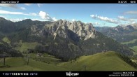 Archiv Foto Webcam Col de Valvacin und Catinaccio 09:00