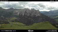 Archiv Foto Webcam Col de Valvacin und Catinaccio 17:00