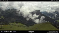 Archiv Foto Webcam Col de Valvacin und Catinaccio 13:00