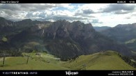 Archiv Foto Webcam Col de Valvacin und Catinaccio 17:00