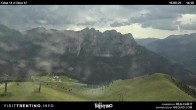 Archiv Foto Webcam Col de Valvacin und Catinaccio 13:00
