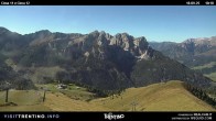 Archiv Foto Webcam Col de Valvacin und Catinaccio 09:00