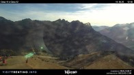 Archiv Foto Webcam Col de Valvacin und Catinaccio 17:00