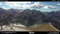 Archiv Foto Webcam Col de Valvacin und Catinaccio 13:00