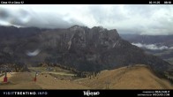 Archiv Foto Webcam Col de Valvacin und Catinaccio 07:00