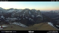 Archiv Foto Webcam Col de Valvacin und Catinaccio 06:00