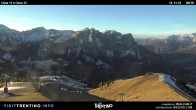 Archiv Foto Webcam Col de Valvacin und Catinaccio 08:00