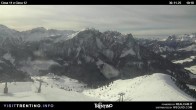 Archiv Foto Webcam Col de Valvacin und Catinaccio 09:00