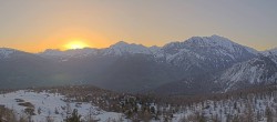 Archiv Foto Webcam Via Lattea Colle Bercia 05:00