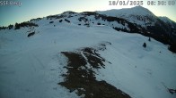 Archiv Foto Webcam Mutta Richtung Alp Raguta 07:00