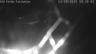 Archived image Webcam Valley station Feldis 19:00