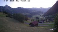 Archiv Foto Webcam in Boltigen-Eschi am Jaunpass 05:00