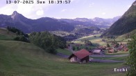 Archiv Foto Webcam in Boltigen-Eschi am Jaunpass 19:00
