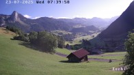 Archiv Foto Webcam in Boltigen-Eschi am Jaunpass 07:00