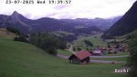 Archiv Foto Webcam in Boltigen-Eschi am Jaunpass 19:00
