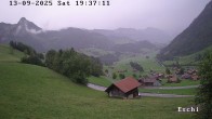 Archiv Foto Webcam in Boltigen-Eschi am Jaunpass 19:00