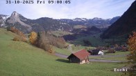 Archiv Foto Webcam in Boltigen-Eschi am Jaunpass 09:00