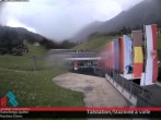 Archived image Webcam Ski resort Ratschings Jaufen: Base station 13:00