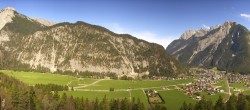 Archived image Webcam View over Scharnitz 11:00
