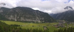 Archived image Webcam View over Scharnitz 11:00