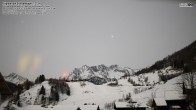 Archived image Webcam Prägraten am Großvenediger - Maurer Berge 01:00