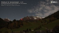 Archiv Foto Webcam Prägraten am Großvenediger - Dorf Bichl und Maurer Berge 03:00