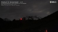 Archiv Foto Webcam Prägraten am Großvenediger - Dorf Bichl und Maurer Berge 03:00