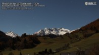 Archiv Foto Webcam Prägraten am Großvenediger - Dorf Bichl und Maurer Berge 23:00